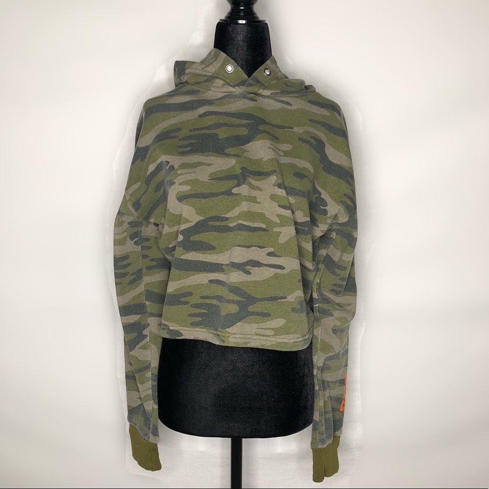 2 FOR $15 cropped forever21 hoodie